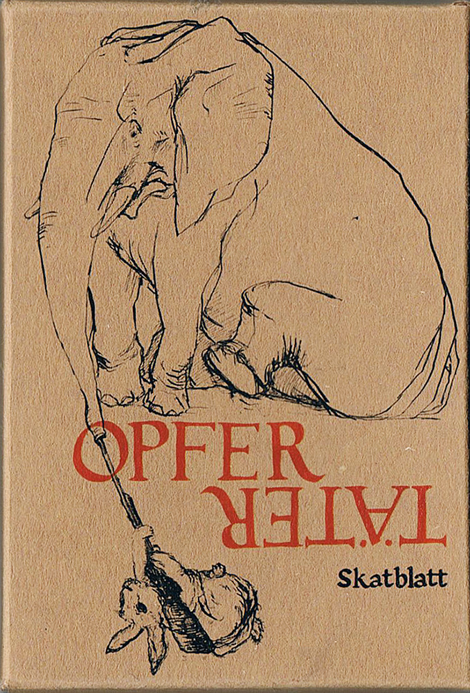 Card Game “Opfertäter”